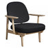 Fred™ Lounge Chair / Oak Base
